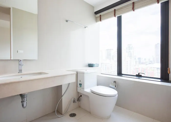 M Estate 2br Private Residence, 300m To Bts Chit Lom Apartamento