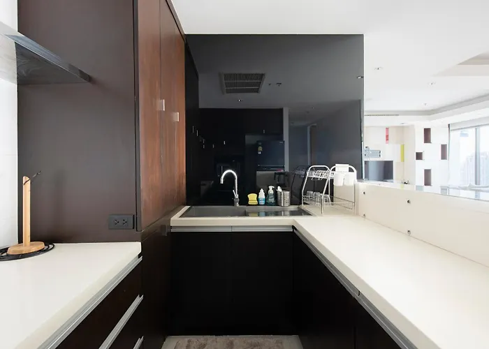 Apartamento M Estate 2br Private Residence, 300m To Bts Chit Lom *